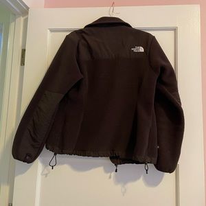Brown XS north face fleece jacket